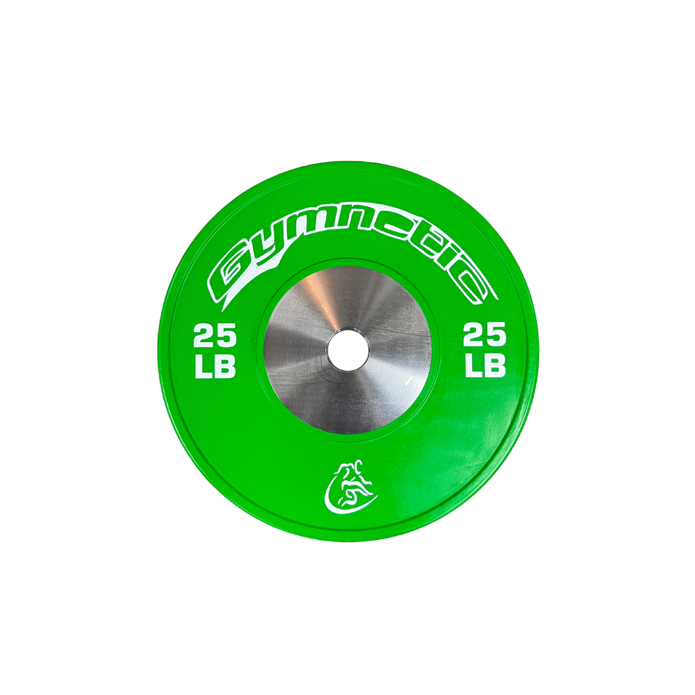 Bumper plates compétition de couleur Gymnetic - Body Gym équipements