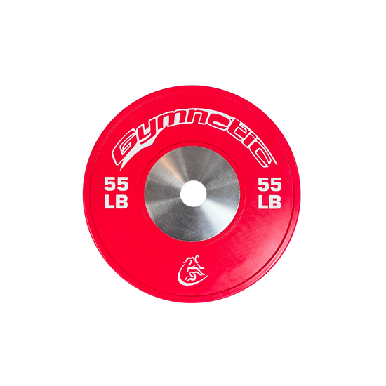 Bumper plates compétition de couleur Gymnetic - Body Gym équipements