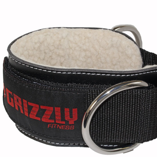 Attache cheville en cuir 3" Grizzly - Body Gym équipements