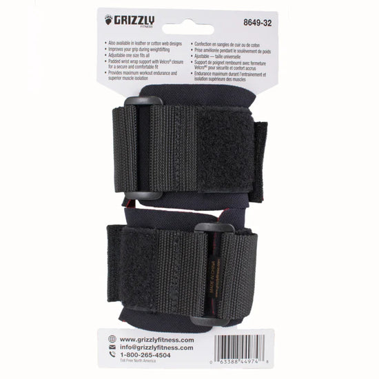 Courroies de levage de luxe Grizzly - Body Gym équipements