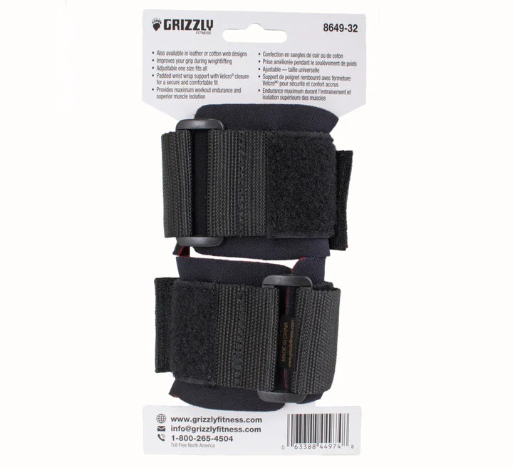 Courroies de levage de luxe Grizzly - Body Gym équipements