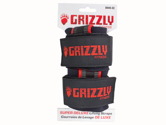 Courroies de levage de luxe Grizzly - Body Gym équipements