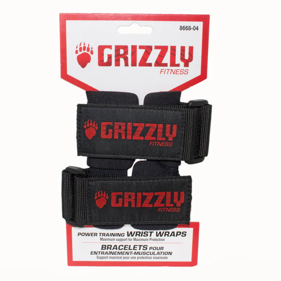 Courroies de poignets Grizzly - Body Gym équipements