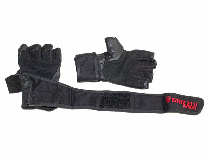 Gants Nytro de Grizzly avec doigts ouverts - Body Gym équipements