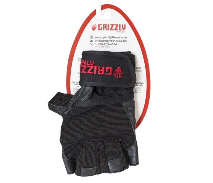 Gants Nytro de Grizzly avec doigts ouverts - Body Gym équipements