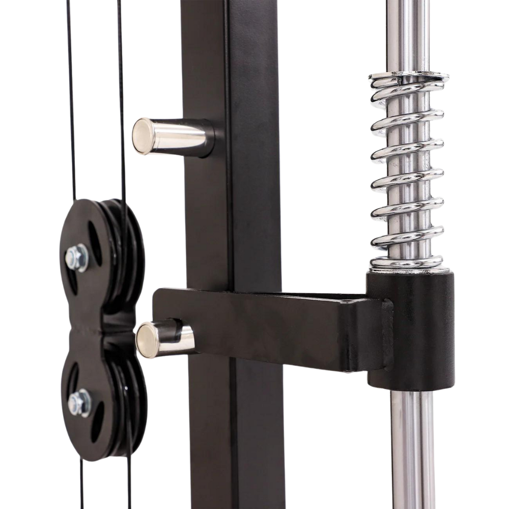 AL-3058G Smith Machine rouge à plaques sélectives Altas - Body Gym équipements