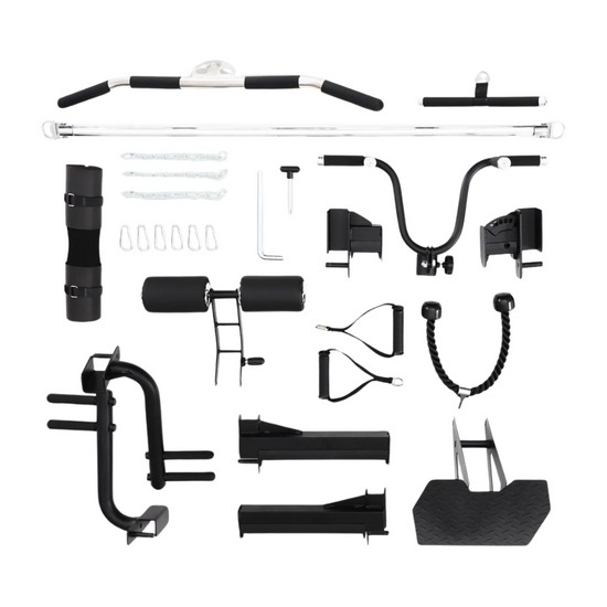 AL-3058G Smith Machine rouge à plaques sélectives Altas - Body Gym équipements