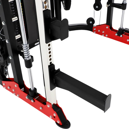 AL-3058G Smith Machine rouge à plaques sélectives Altas - Body Gym équipements