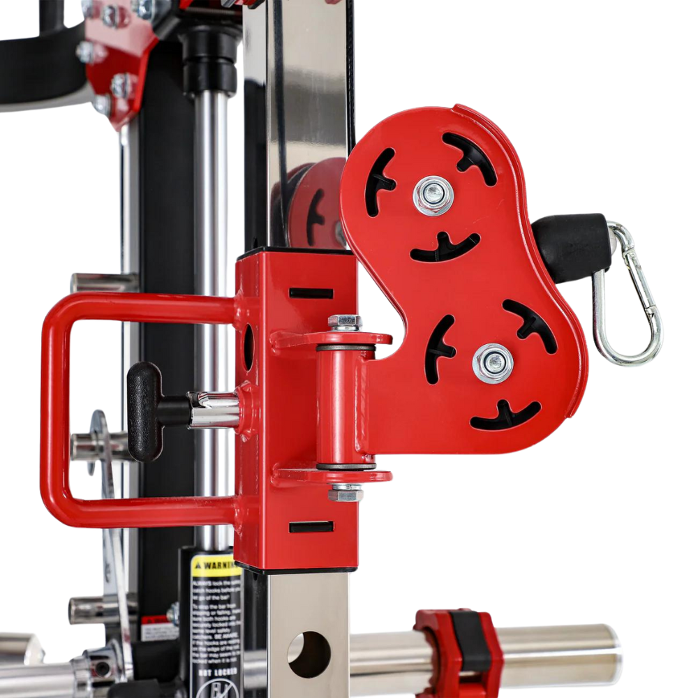 AL-3058G Smith Machine rouge à plaques sélectives Altas - Body Gym équipements