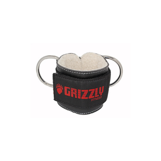 Attache cheville en cuir 3" Grizzly - Body Gym équipements