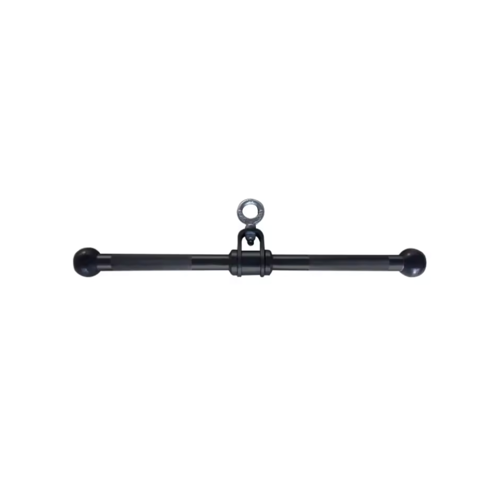 BG-12 Barre droite noire Gymnetic - Body Gym équipements