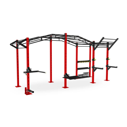 BGTD06 Cage double + montée 10 poutres - Body Gym équipements