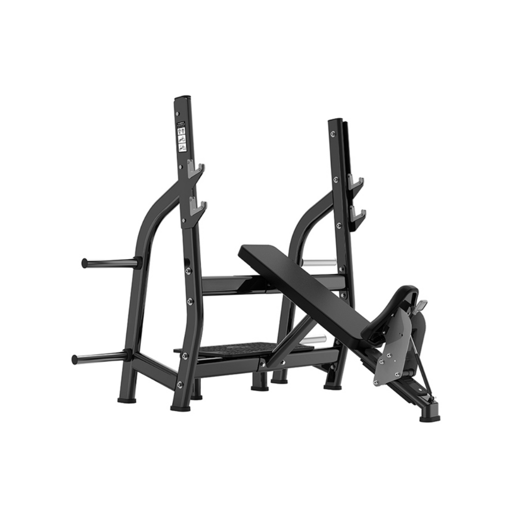 BGTN42 Banc olympique incliné Gymnetic - Body Gym équipements