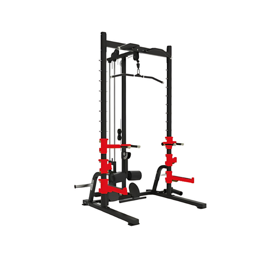 BGTS103 Squat Rack avec système de poulies Gymnetic - Body Gym équipements