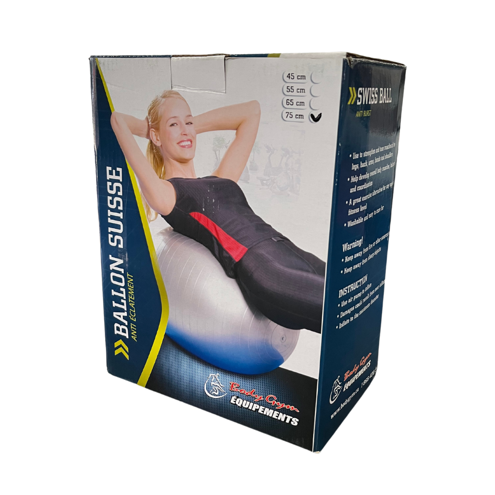 Ballon suisse Body Gym Équipements (55 cm) - Body Gym équipements