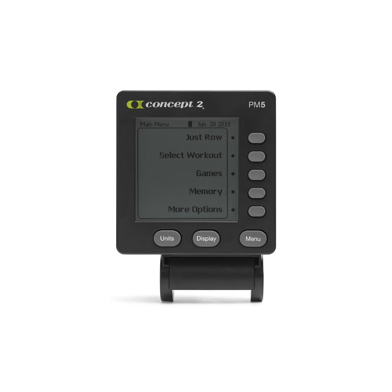 Rameur Concept 2 RowErg PM5 noir - Body Gym équipements
