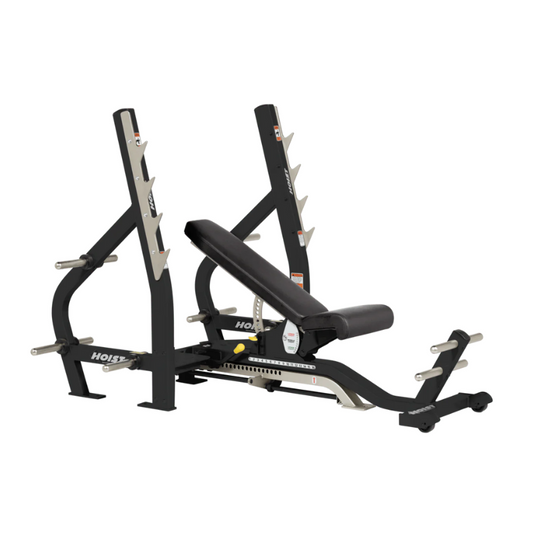 CF-2179B Banc plat incliné décliné - Body Gym équipements
