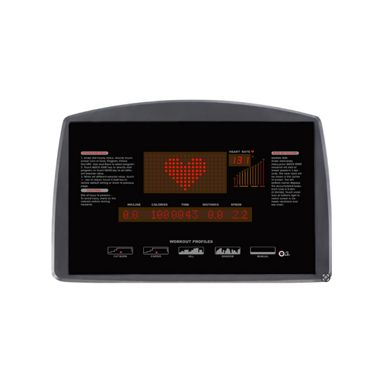 Alpha Runner M22.1 treadmill avec console LED - Body Gym équipements