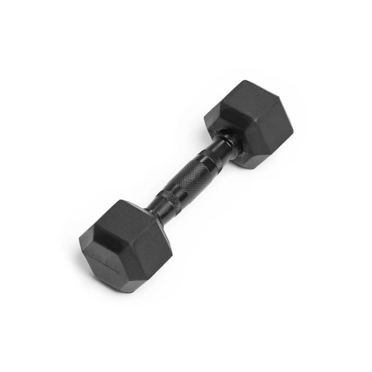 Poids noir hexagonal de 3 lbs Gymnetic - Body Gym équipements