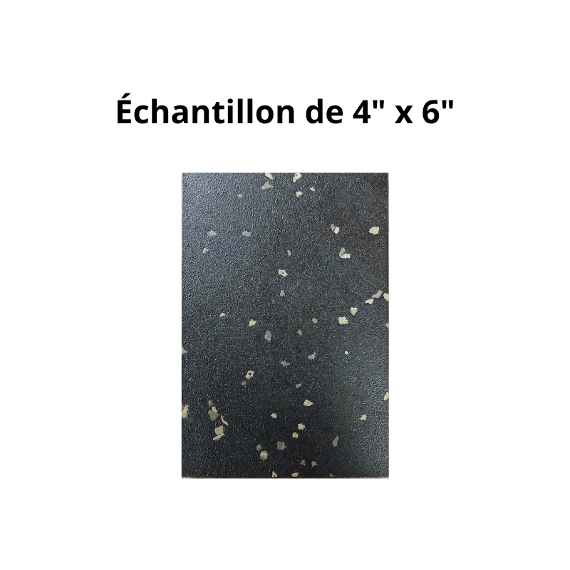 Tapis en caoutchouc série Prime 48" x 72" x 3/8" - Body Gym équipements