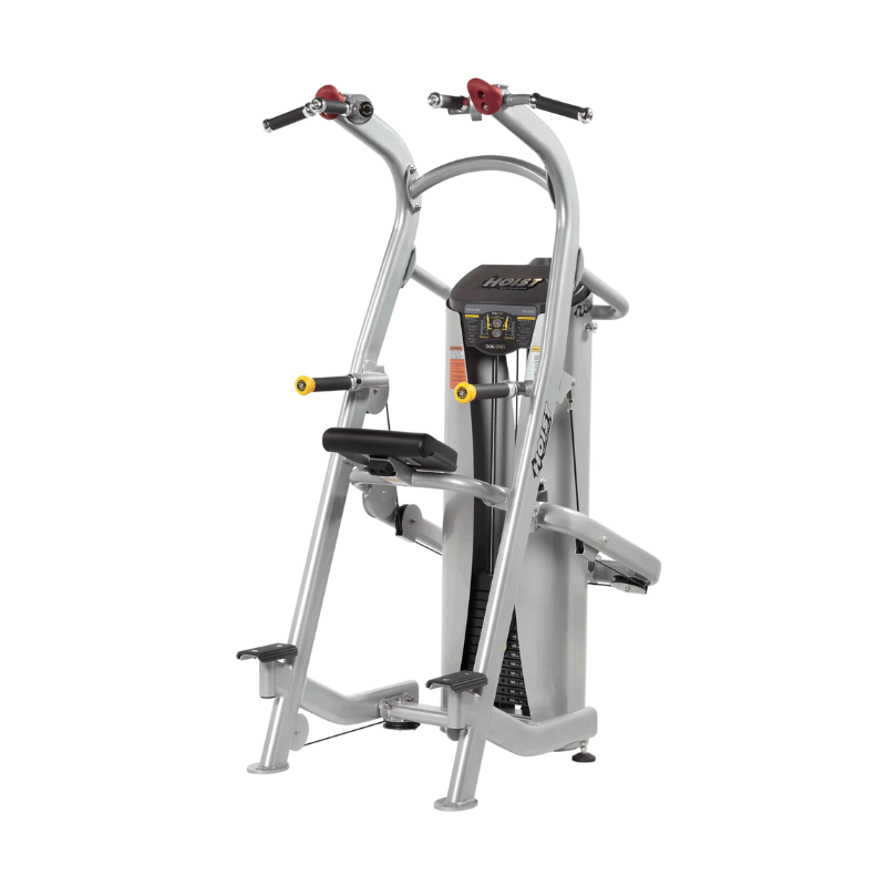 HD-3700 Chin up / dip assisté Hoist - Gris Platinum - Body Gym équipements