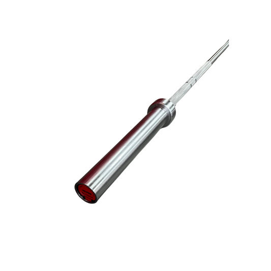 Barre d'haltérophilie pour femmes chrome 6.5', 25mm, 35 lbs testée 1000 lbs - Body Gym équipements