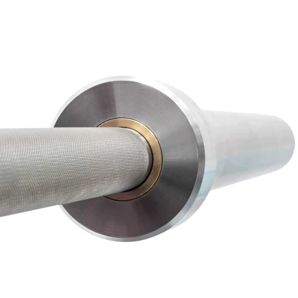 Barre de compétition 7.2', 28.5mm, 45 lbs en acier inoxydable Ironbull - Body Gym équipements