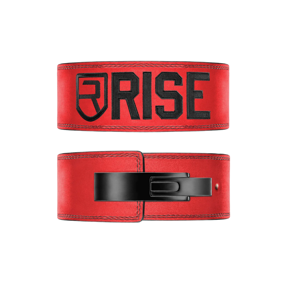Ceinture à levier Rise 10 mm (rouge) - Body Gym équipements