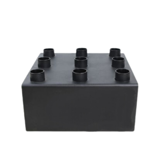 Support pour 9 barres (squared box) - Body Gym équipements