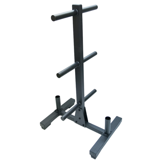 Support à plaques et barres olympiques vertical (2) Gymnetic - Body Gym équipements