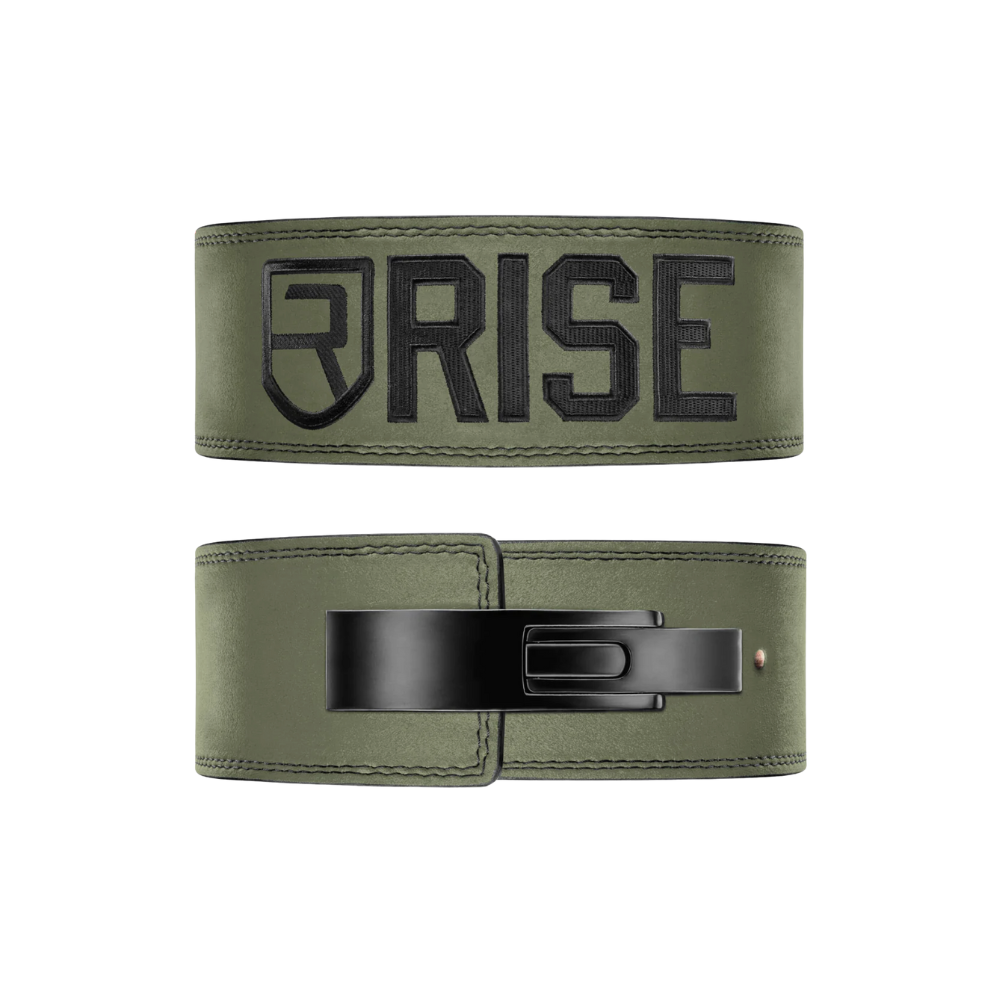 Ceinture à levier Rise 10 mm (vert armée) - Body Gym équipements