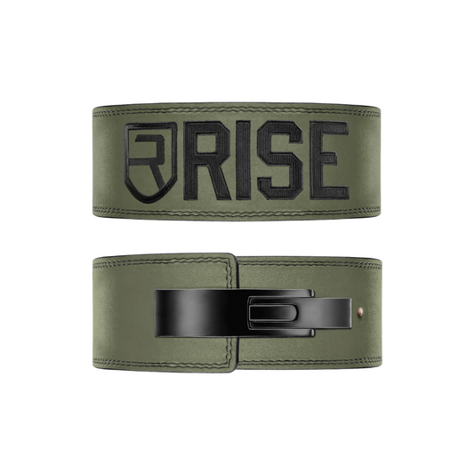 Ceinture à levier Rise 10 mm (vert armée) - Body Gym équipements