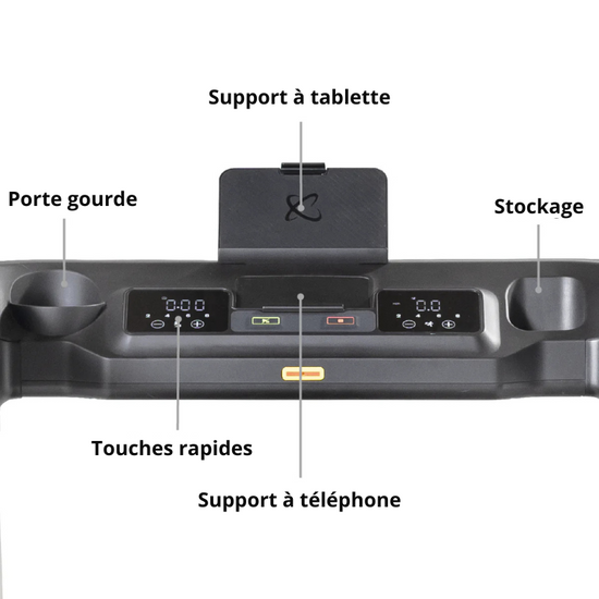 Inspire Tread 4 Tapis roulant pliable - Body Gym équipements