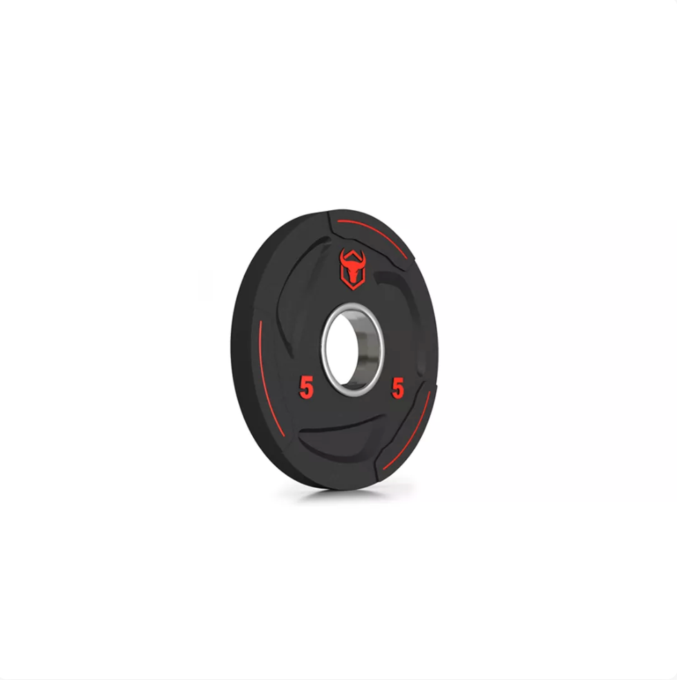Plaques recouvertes de caoutchouc Ironbull (paires) - Body Gym équipements