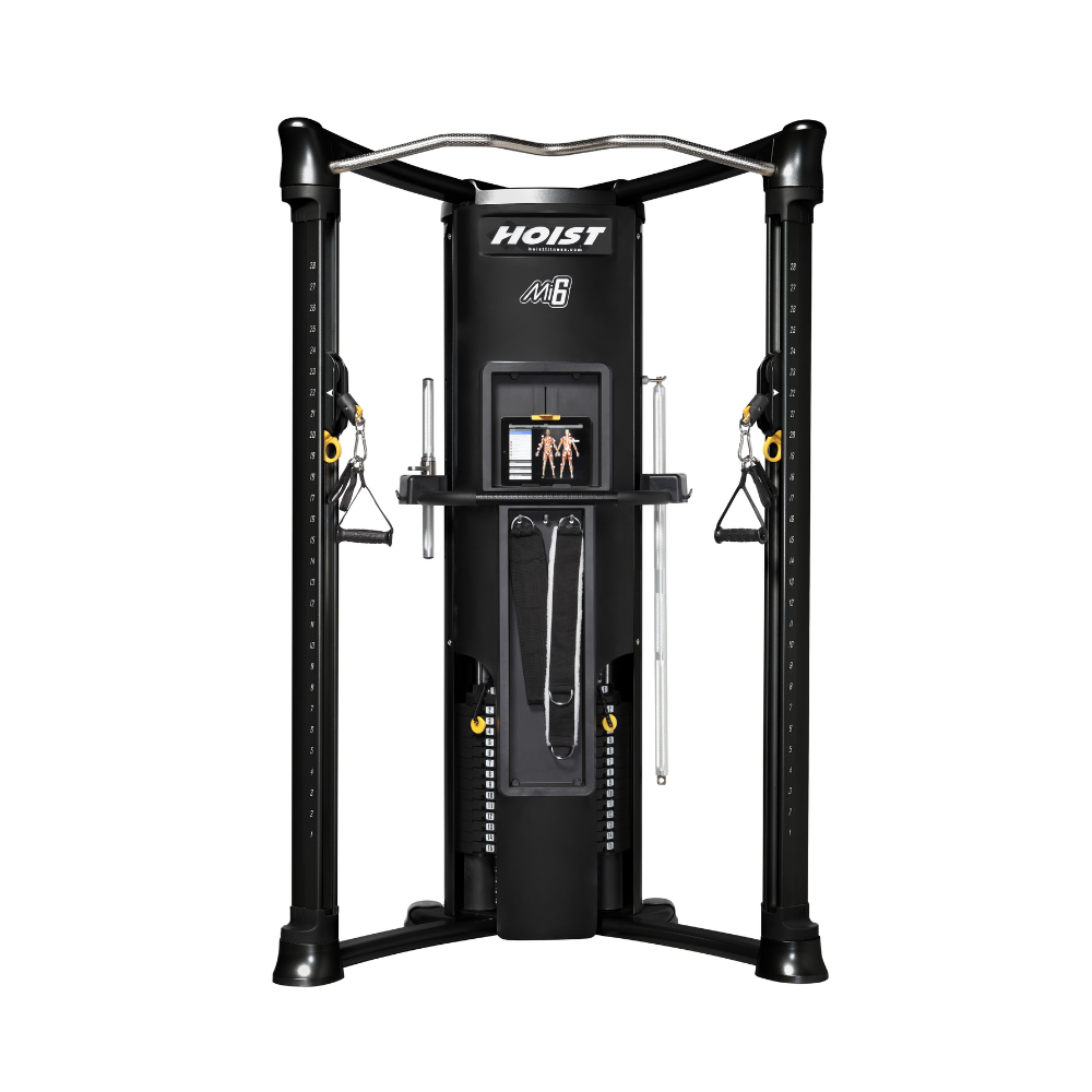 Mi6 poulies personnelles ajustables Hoist - Noir mat - Body Gym équipements