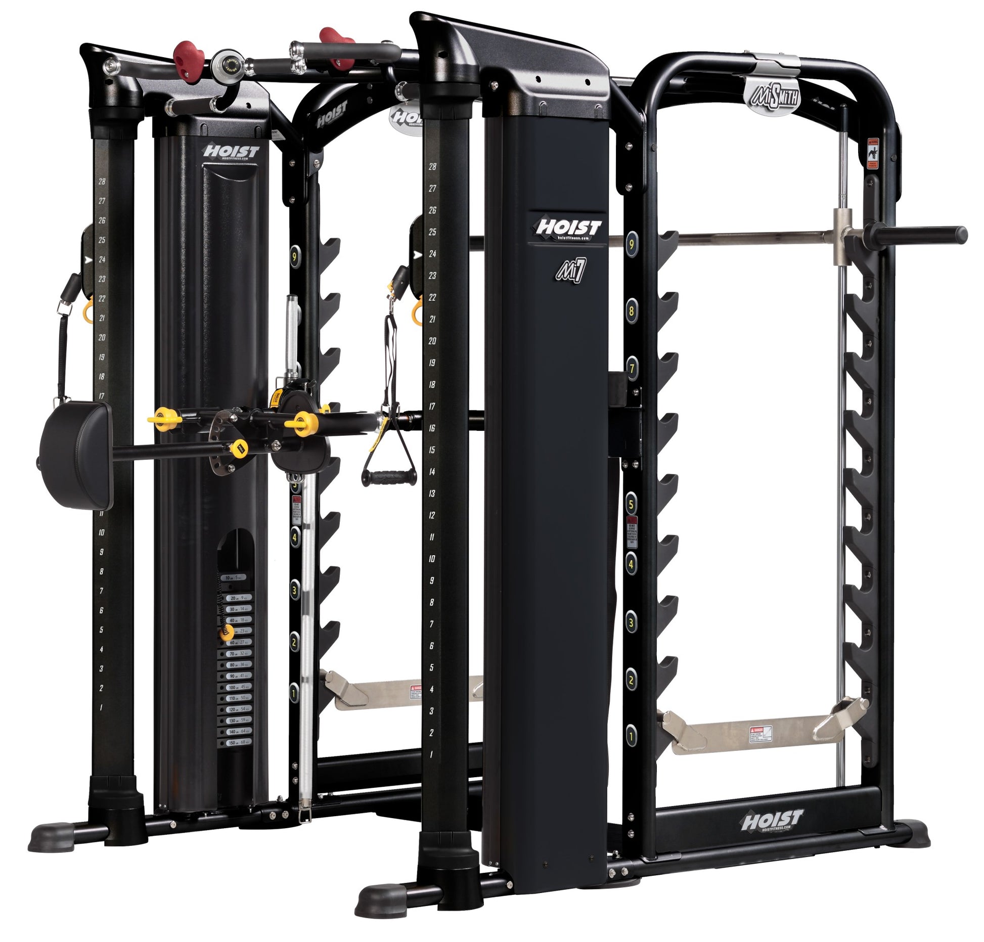 Mi7 smith ensemble Hoist - Noir mat - Body Gym équipements