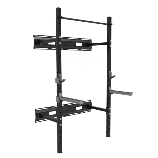 Gymnetic Folding Wall Squat Rack