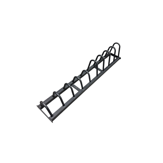 Fixed horizontal support for bumper plates (Toaster style)