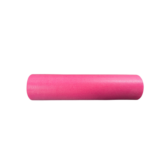Foam roller en mousse 6" x 36" rose - Body Gym équipements