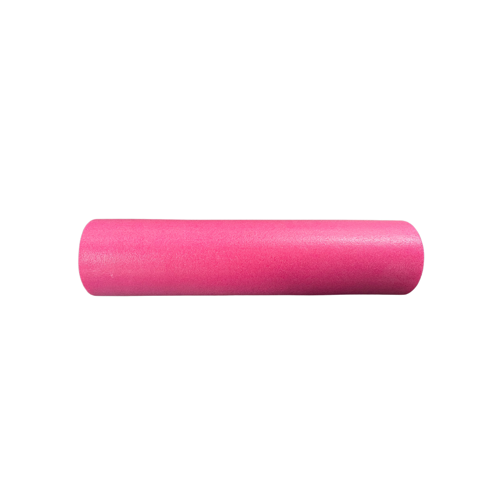 Foam roller en mousse 6" x 36" rose - Body Gym équipements