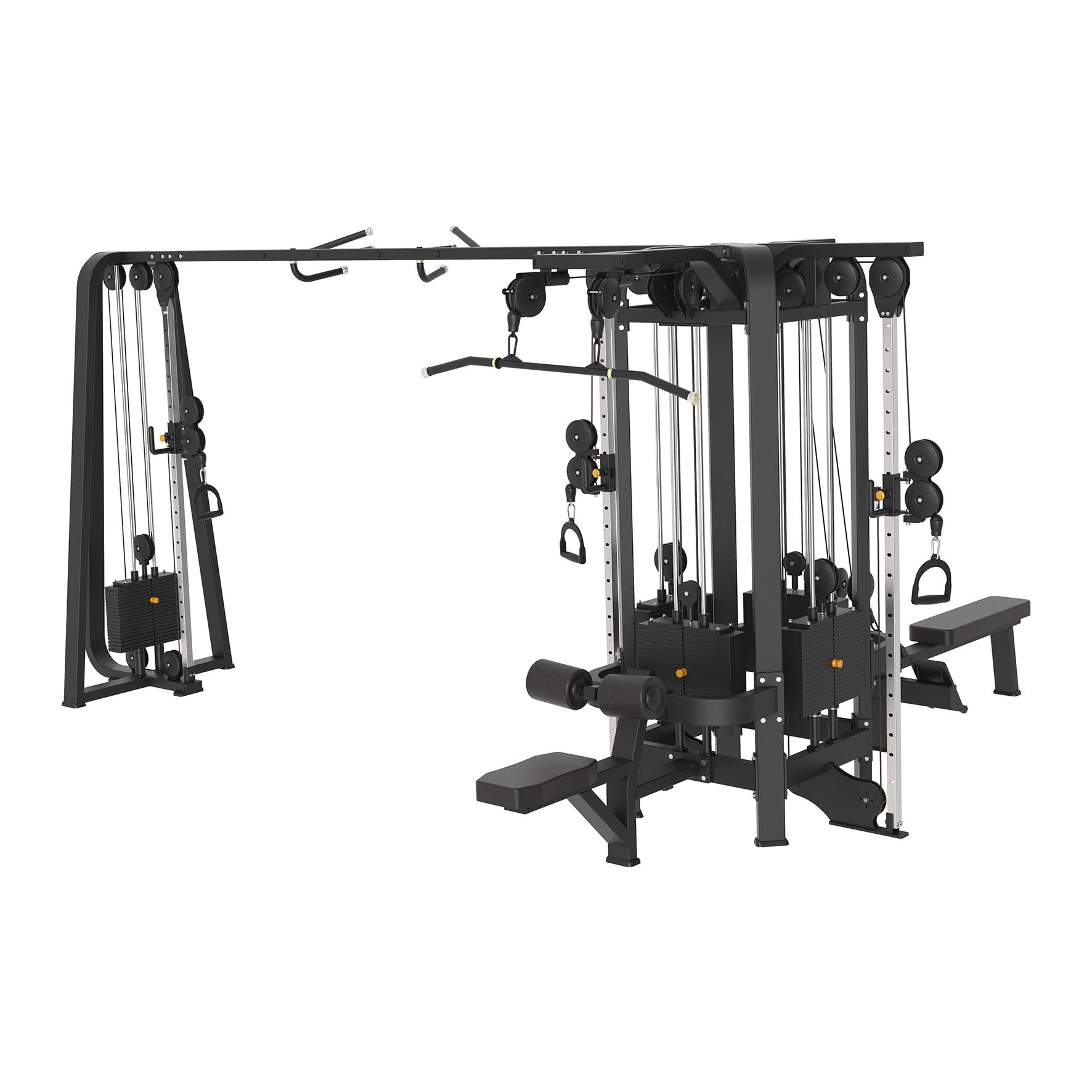 BGTB90G Jungle Gym 6 stations Gymnetic - Body Gym équipements
