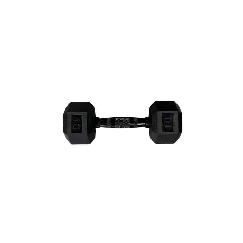 Poids noir hexagonal Gymnetic - Body Gym équipements
