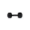 Poids noir hexagonal Gymnetic - Body Gym équipements