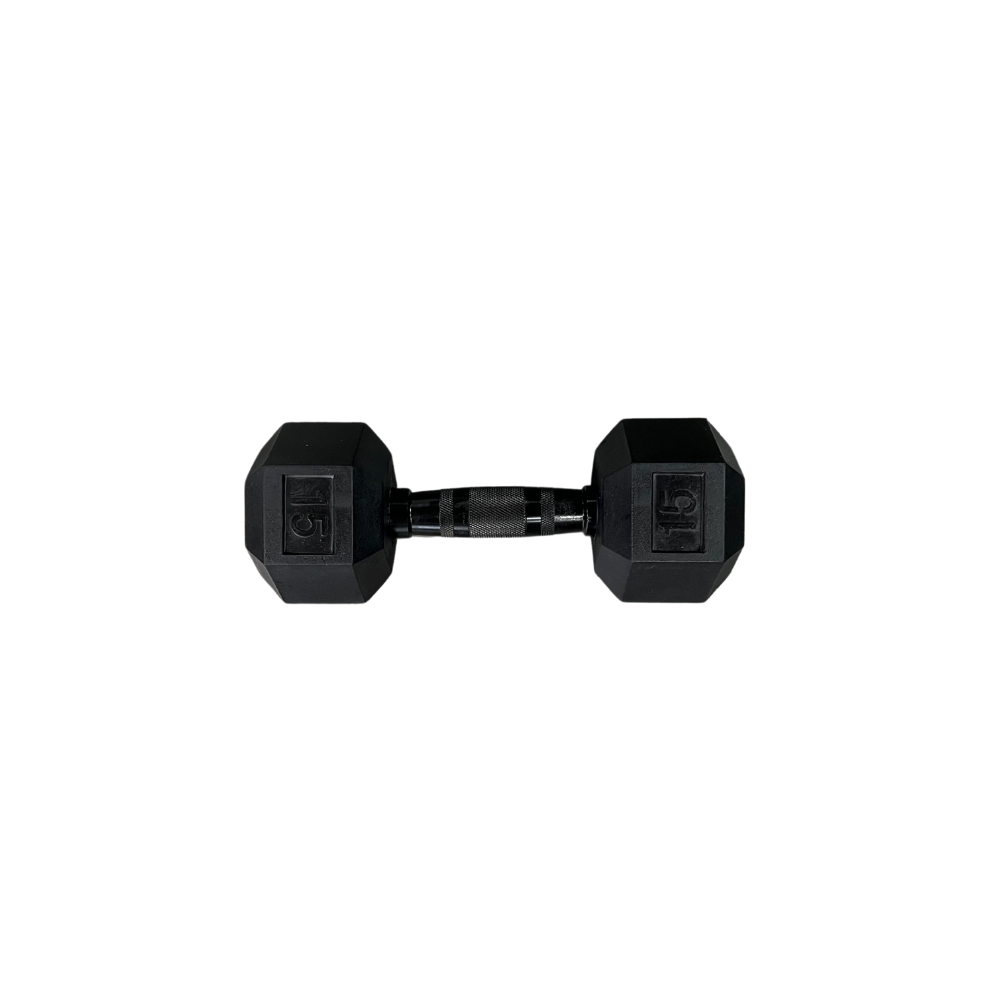 Poids noir hexagonal Gymnetic - Body Gym équipements