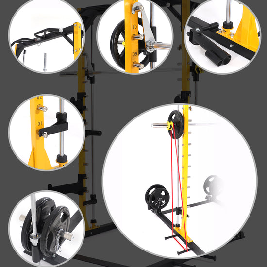 AL-3035 Squat rack avec smith Altas - Body Gym équipements