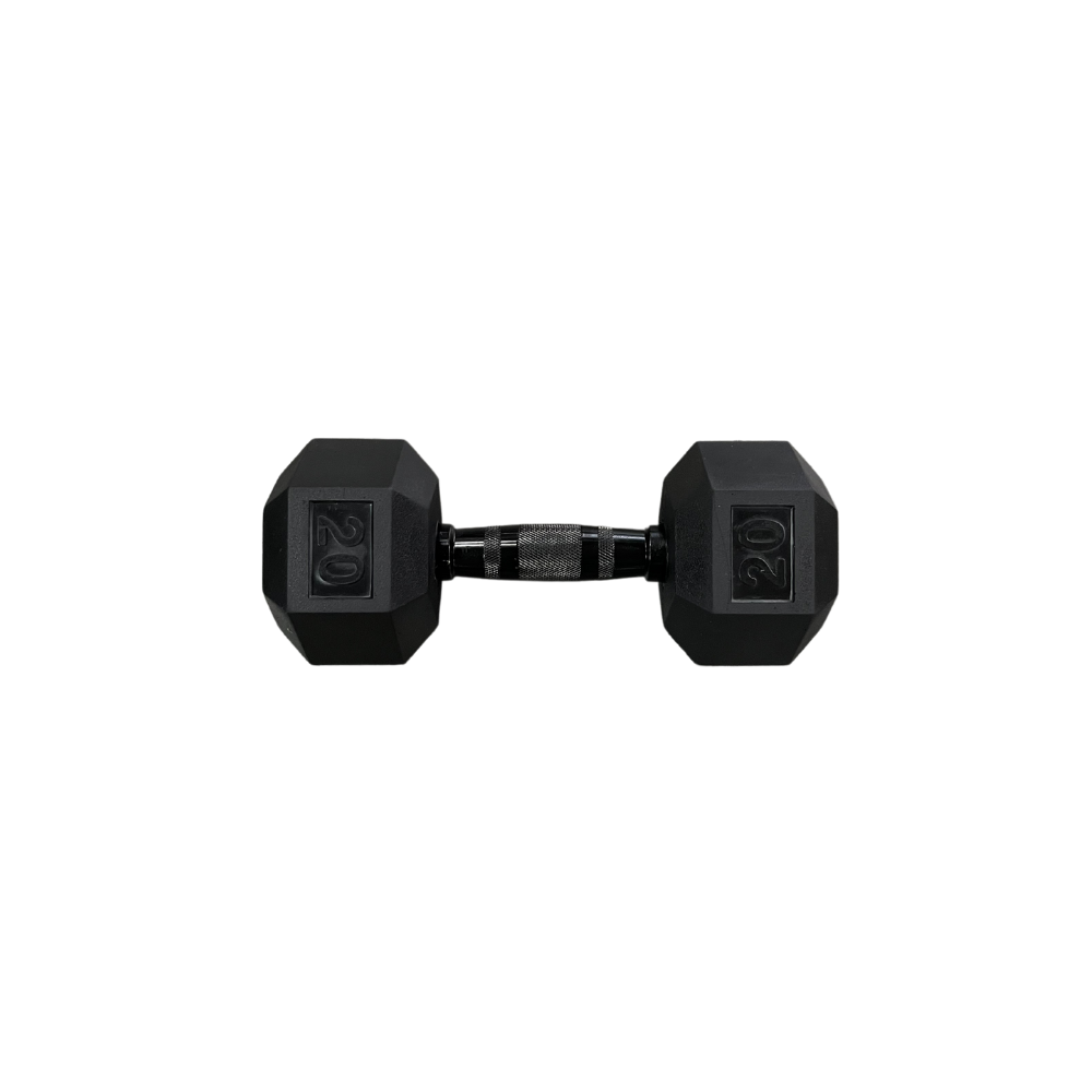 Poids noir hexagonal Gymnetic - Body Gym équipements