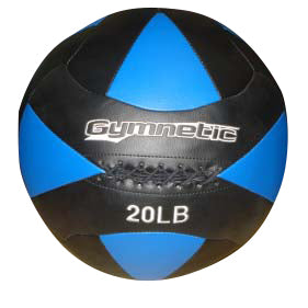 Wall ball de couleur Gymnetic (lbs) - Body Gym équipements