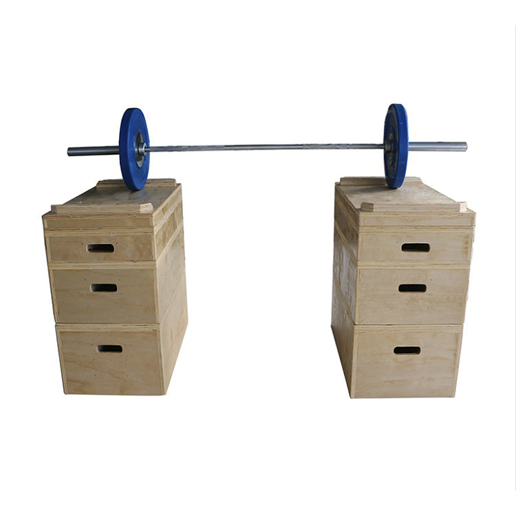 Jerk blocs en bois (paire) Gymnetic - Body Gym équipements