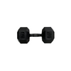 Poids noir hexagonal Gymnetic - Body Gym équipements