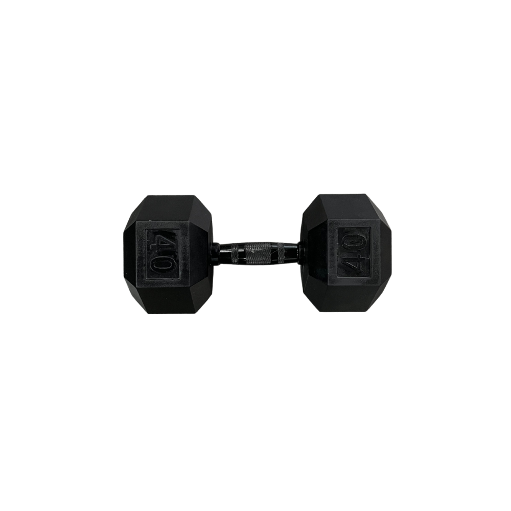 Poids noir hexagonal Gymnetic - Body Gym équipements